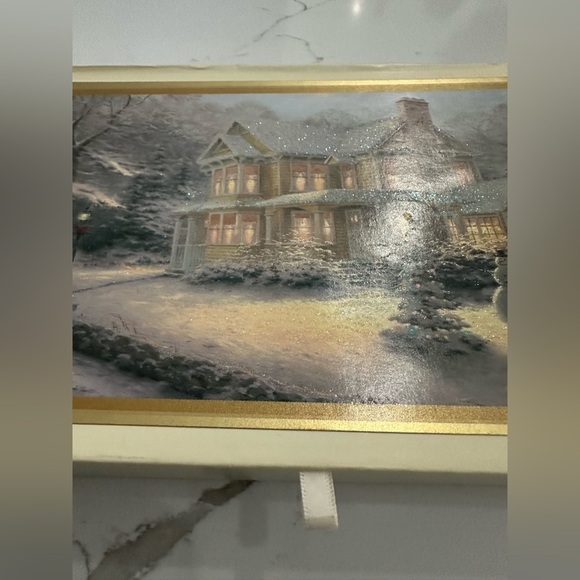 Vintage Hallmark Thomas Kincaid Christmas card set - Picture 7 of 8
